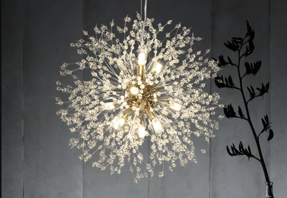 clean crystal chandelier