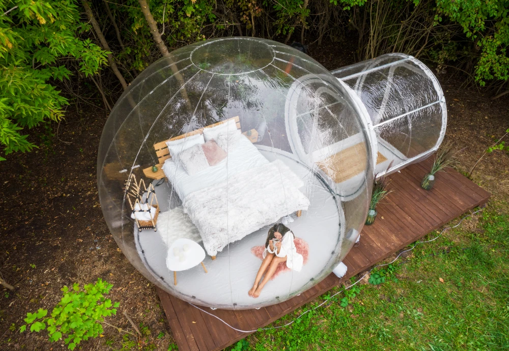 inflatable bubble tent camping